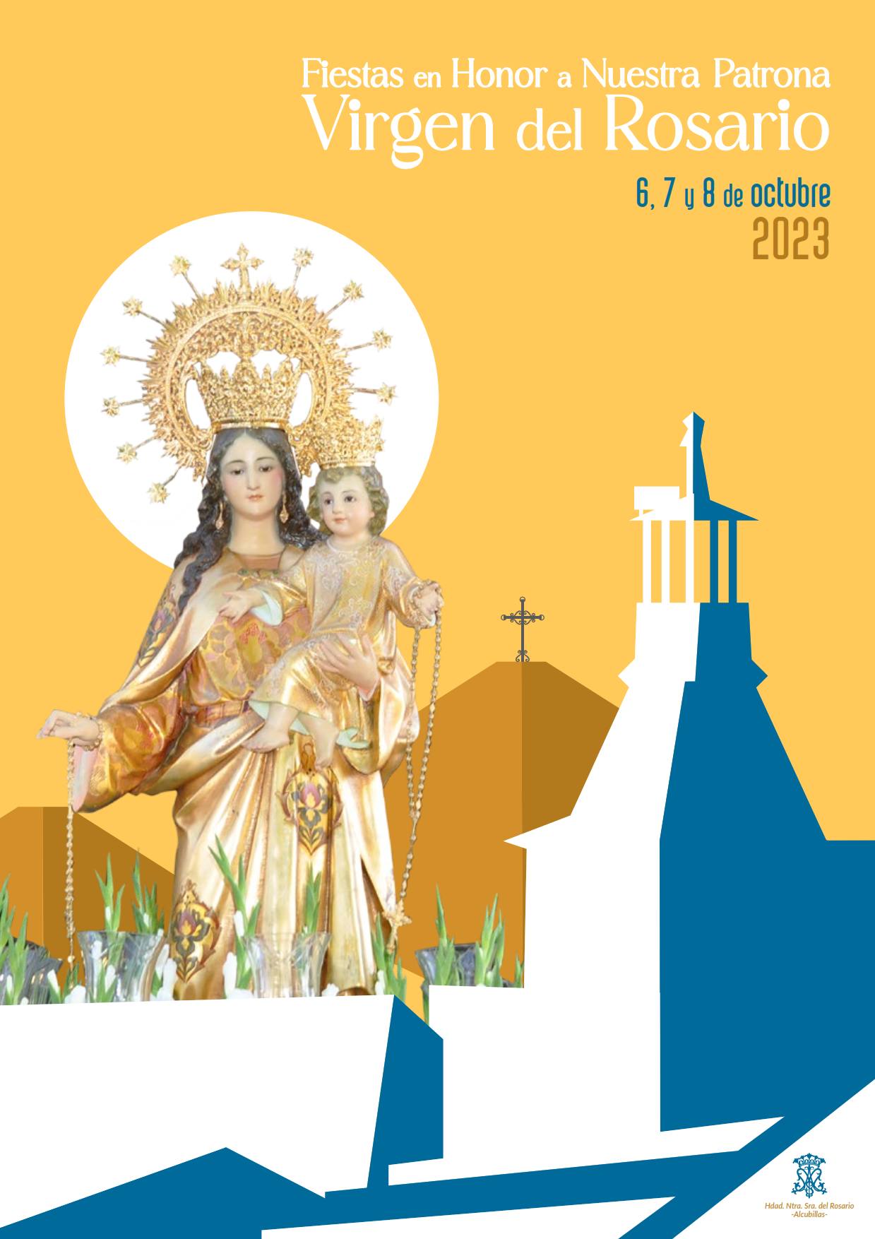 Fiestas patronales en honor a la Virgen del Rosario 2023 Alcubillas
